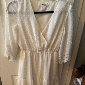 BB Dakota White dress